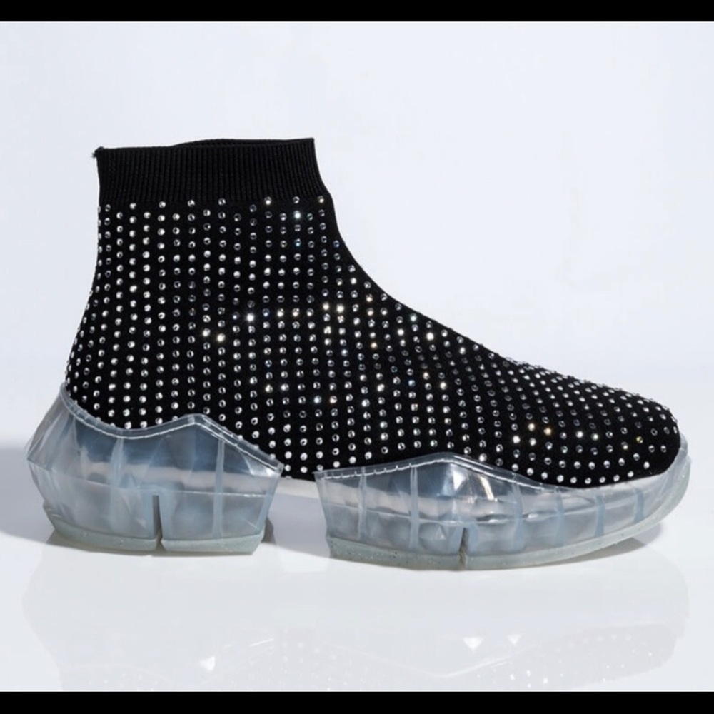 MOVING SALE MAKE OFFER Rhinestone Embellished Sneaker